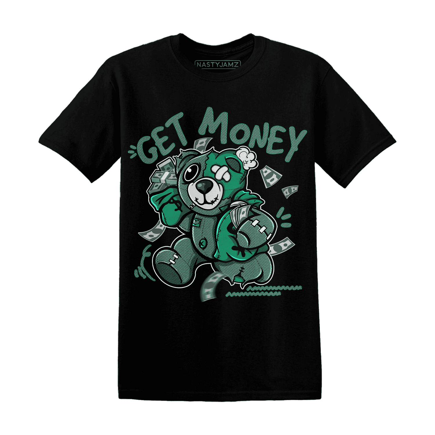 Nina CN Abney 3s T Shirt Match Get Money BER - NastyJamz