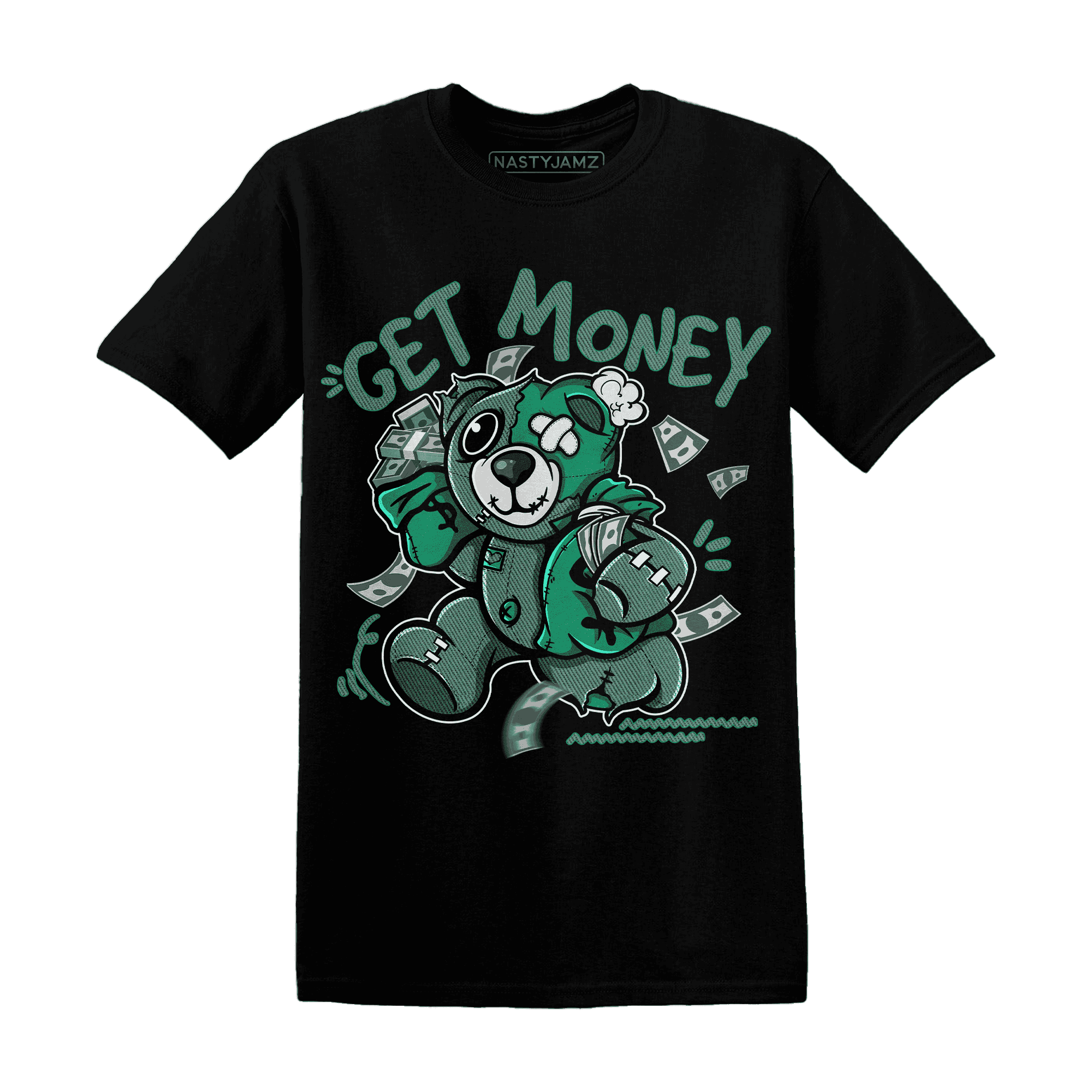 Nina CN Abney 3s T Shirt Match Get Money BER - NastyJamz