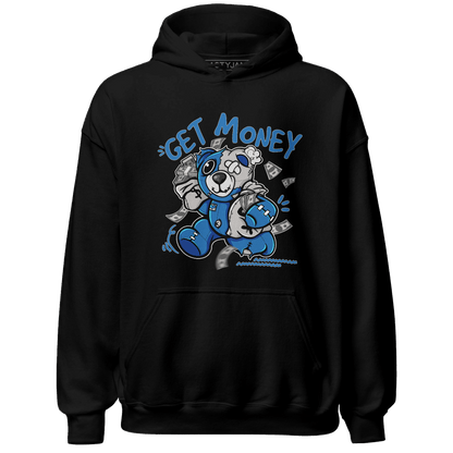 Industrial Blue 4s Hoodie Match Get Money BER - NastyJamz