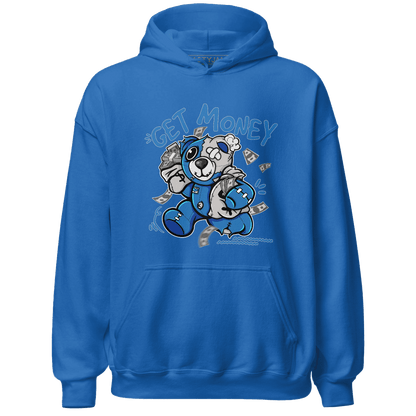 Industrial Blue 4s Hoodie Match Get Money BER - NastyJamz