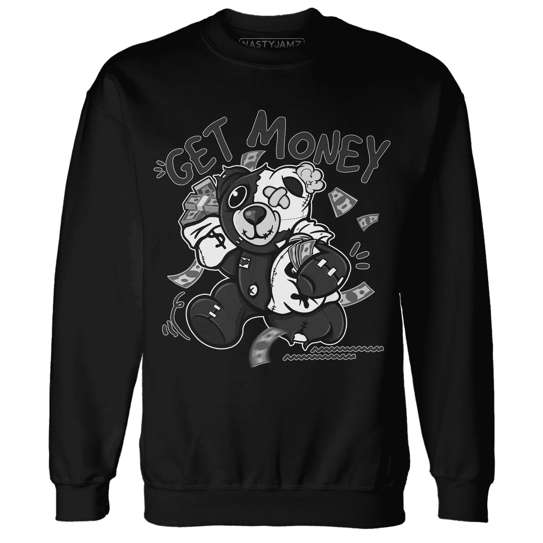 White-Thunder-4s-Sweatshirt-Match-Get-Money-BER