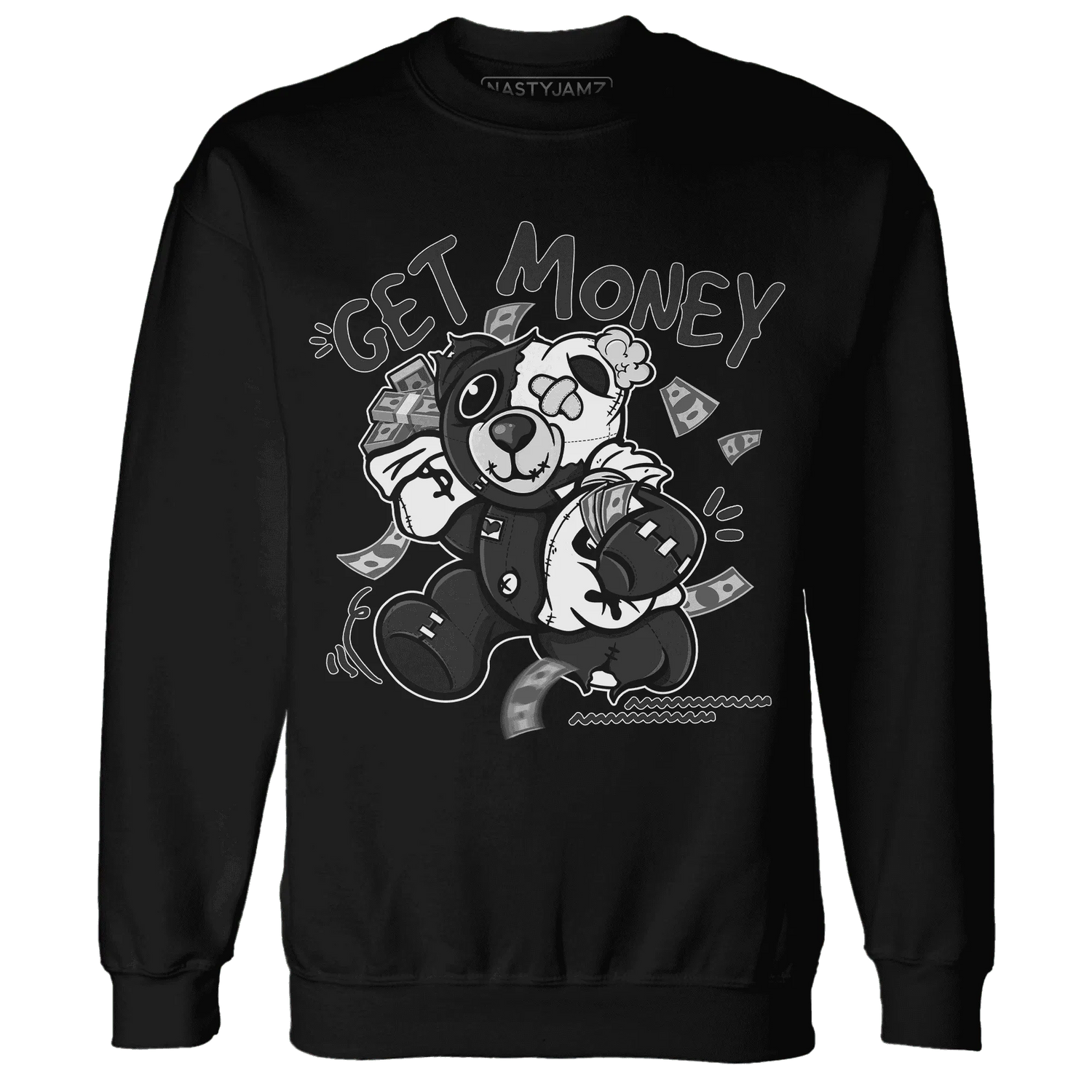 White-Thunder-4s-Sweatshirt-Match-Get-Money-BER