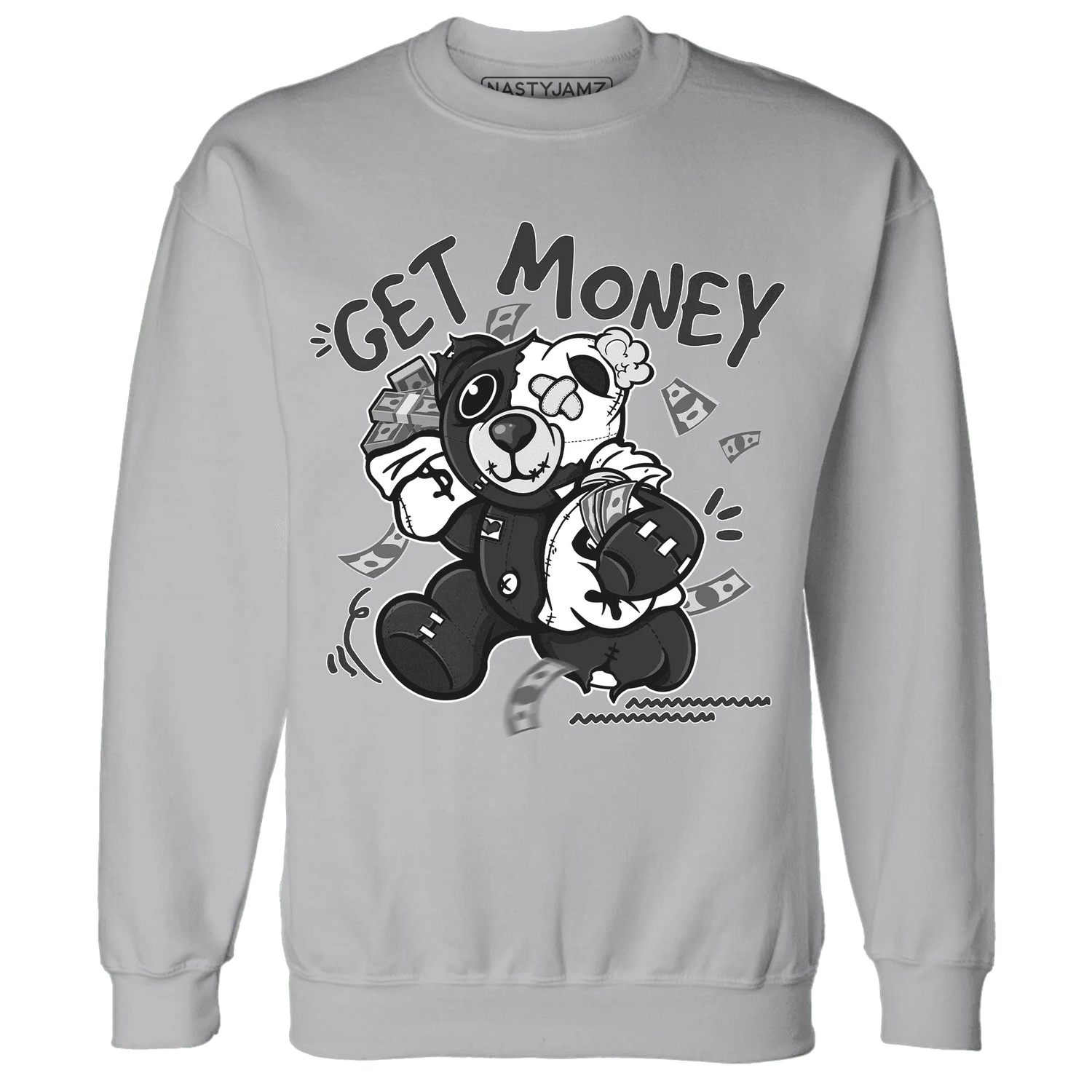 White-Thunder-4s-Sweatshirt-Match-Get-Money-BER