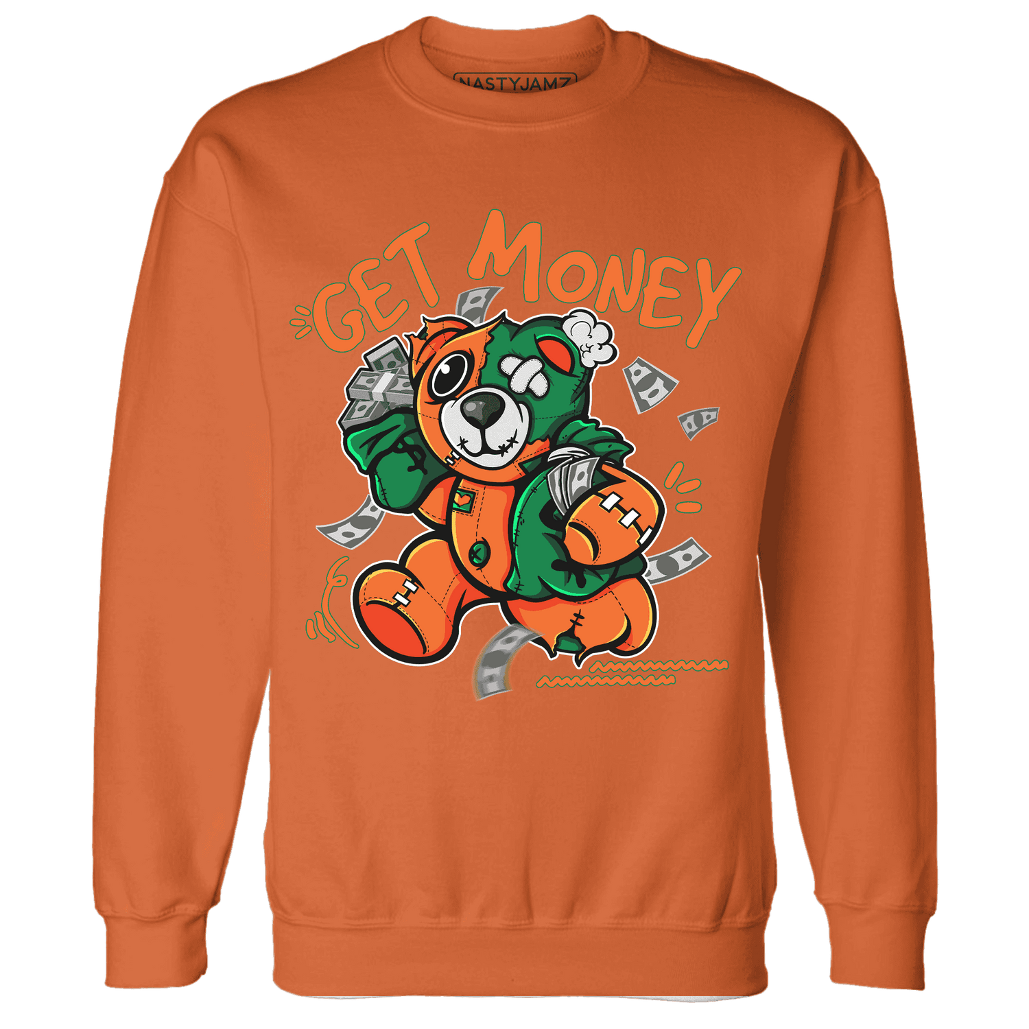 MAM Hurricanes 5s Sweatshirt Match Get Money BER - NastyJamz