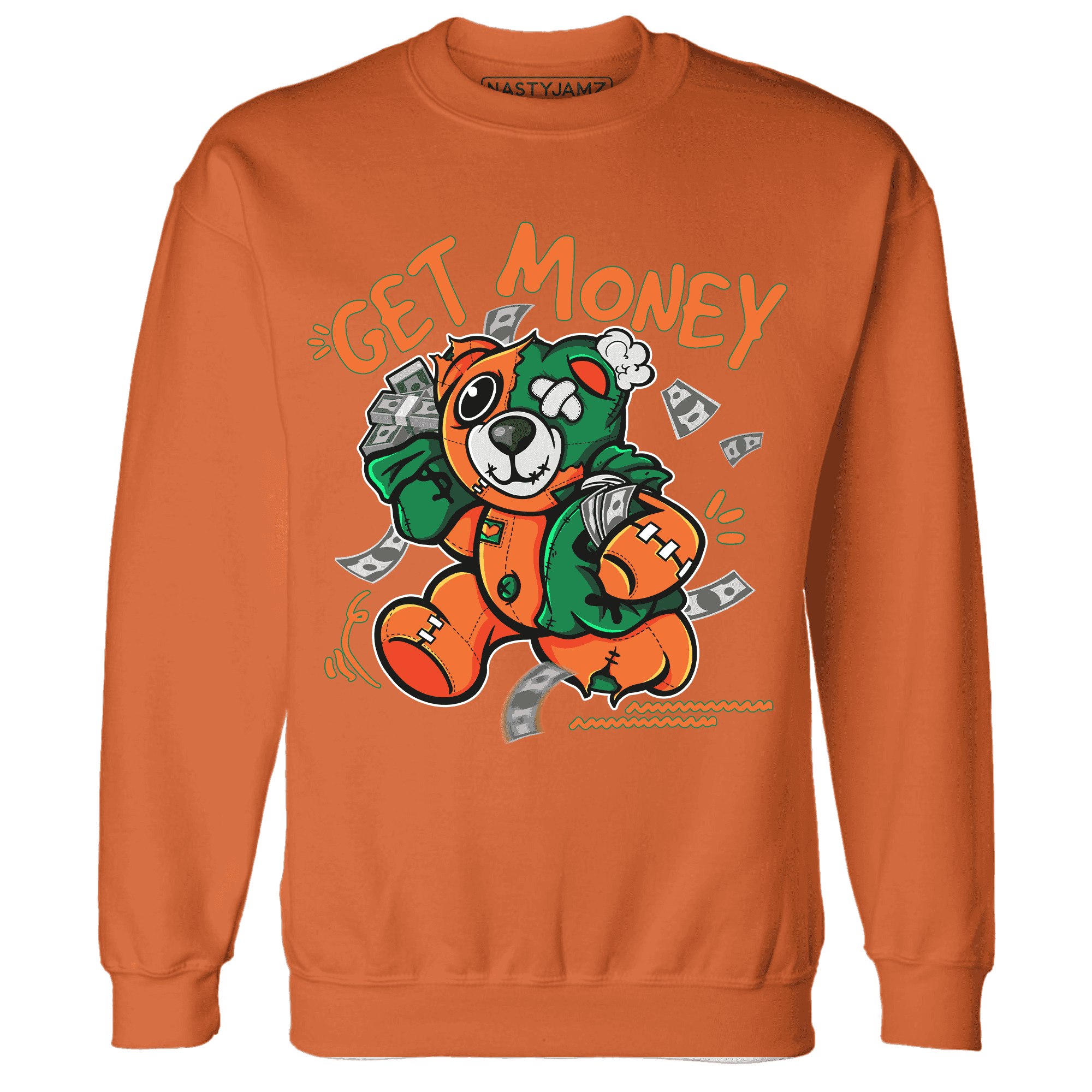 MAM Hurricanes 5s Sweatshirt Match Get Money BER - NastyJamz