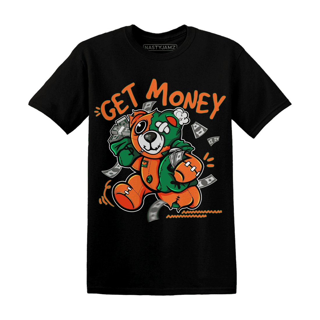 MAM Hurricanes 5s T Shirt Match Get Money BER - NastyJamz