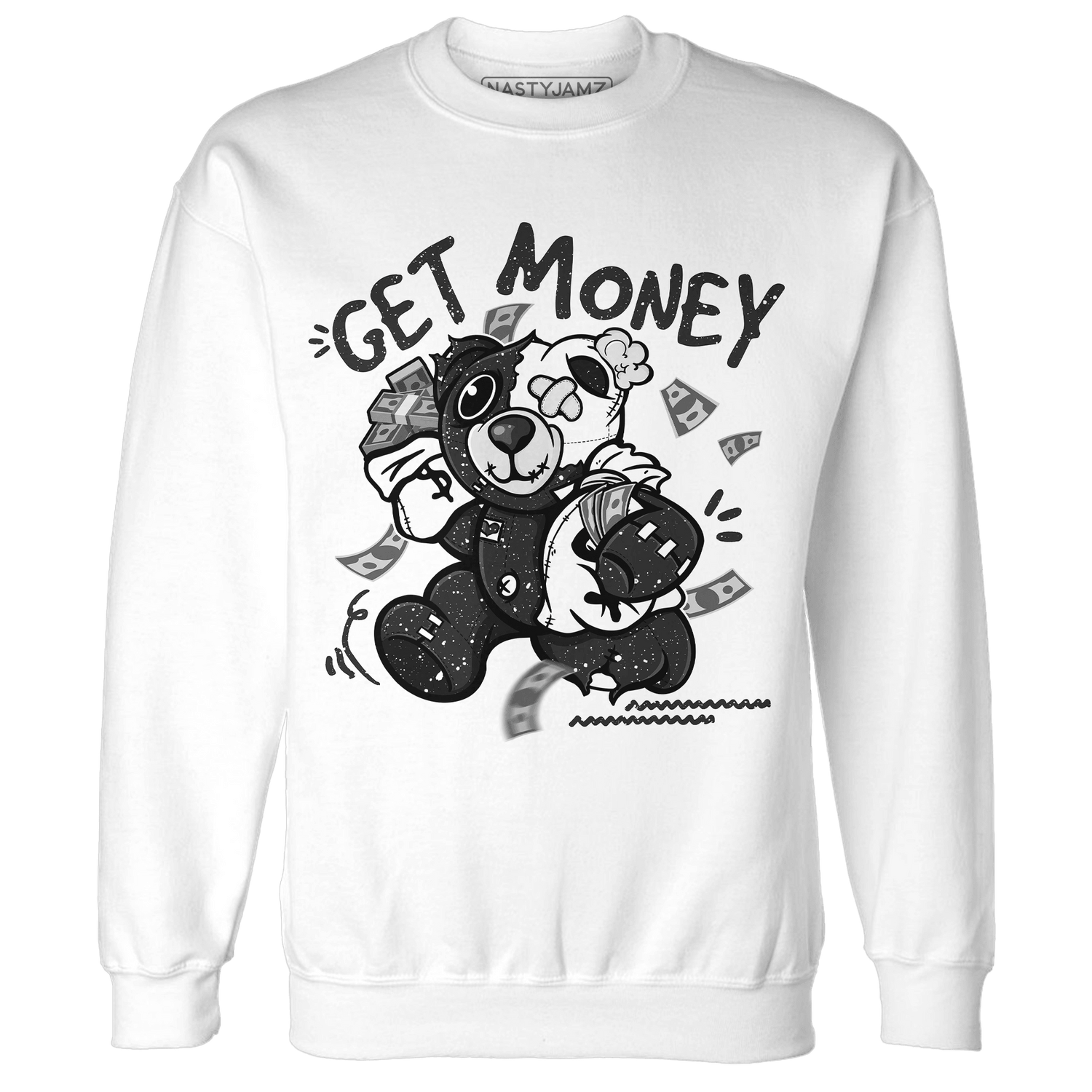 Reverse Oreo 6s Sweatshirt Match Get Money BER - NastyJamz