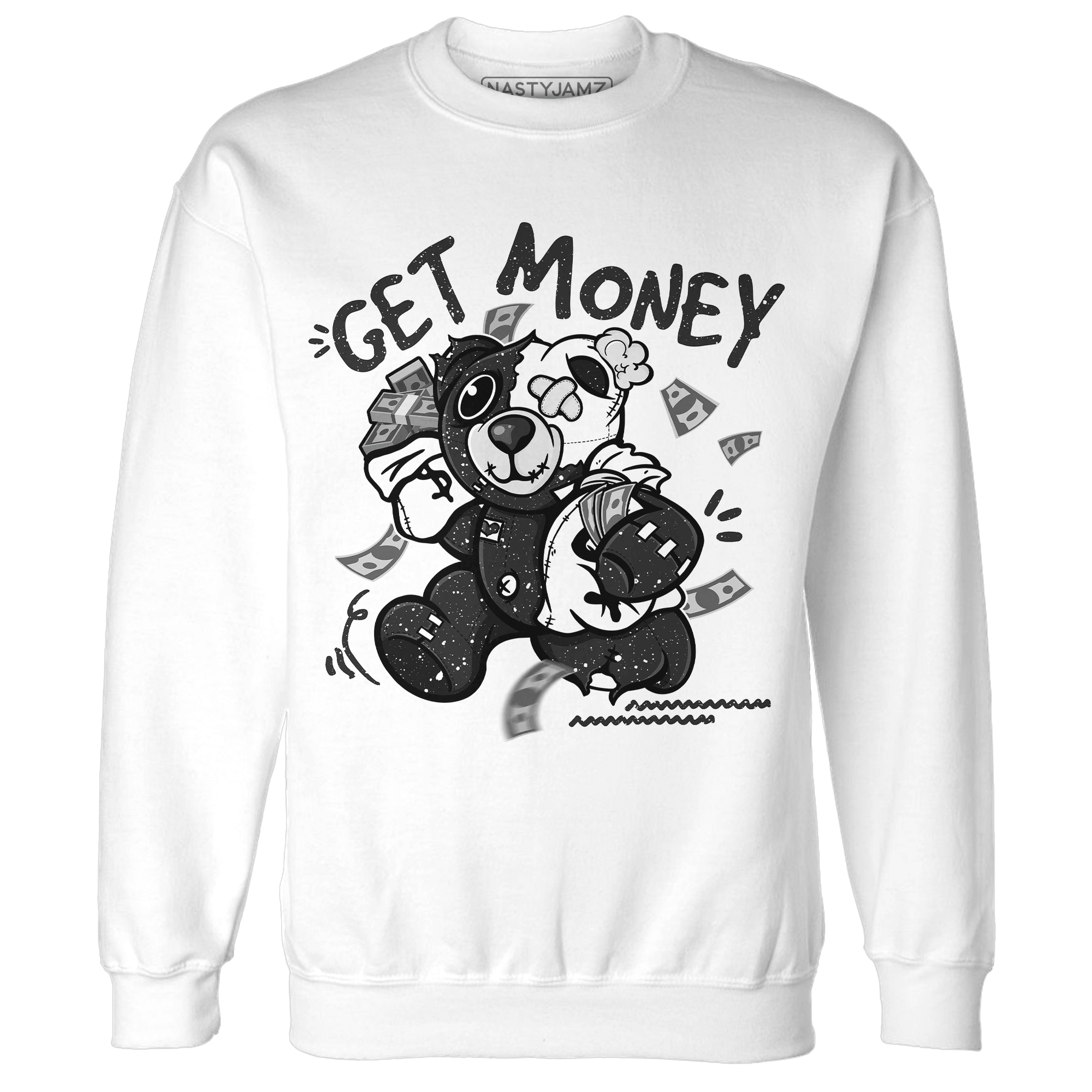 Reverse Oreo 6s Sweatshirt Match Get Money BER - NastyJamz