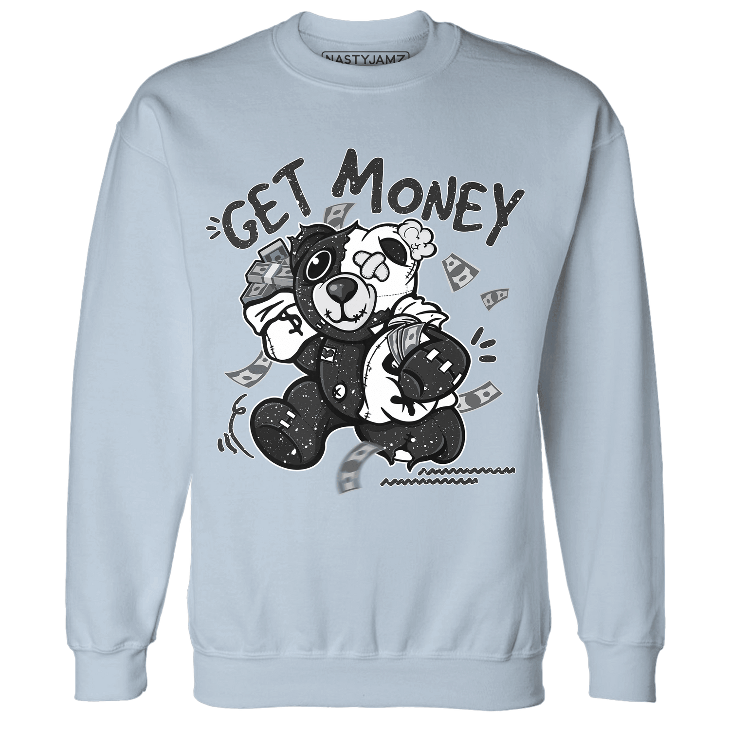 Reverse Oreo 6s Sweatshirt Match Get Money BER - NastyJamz