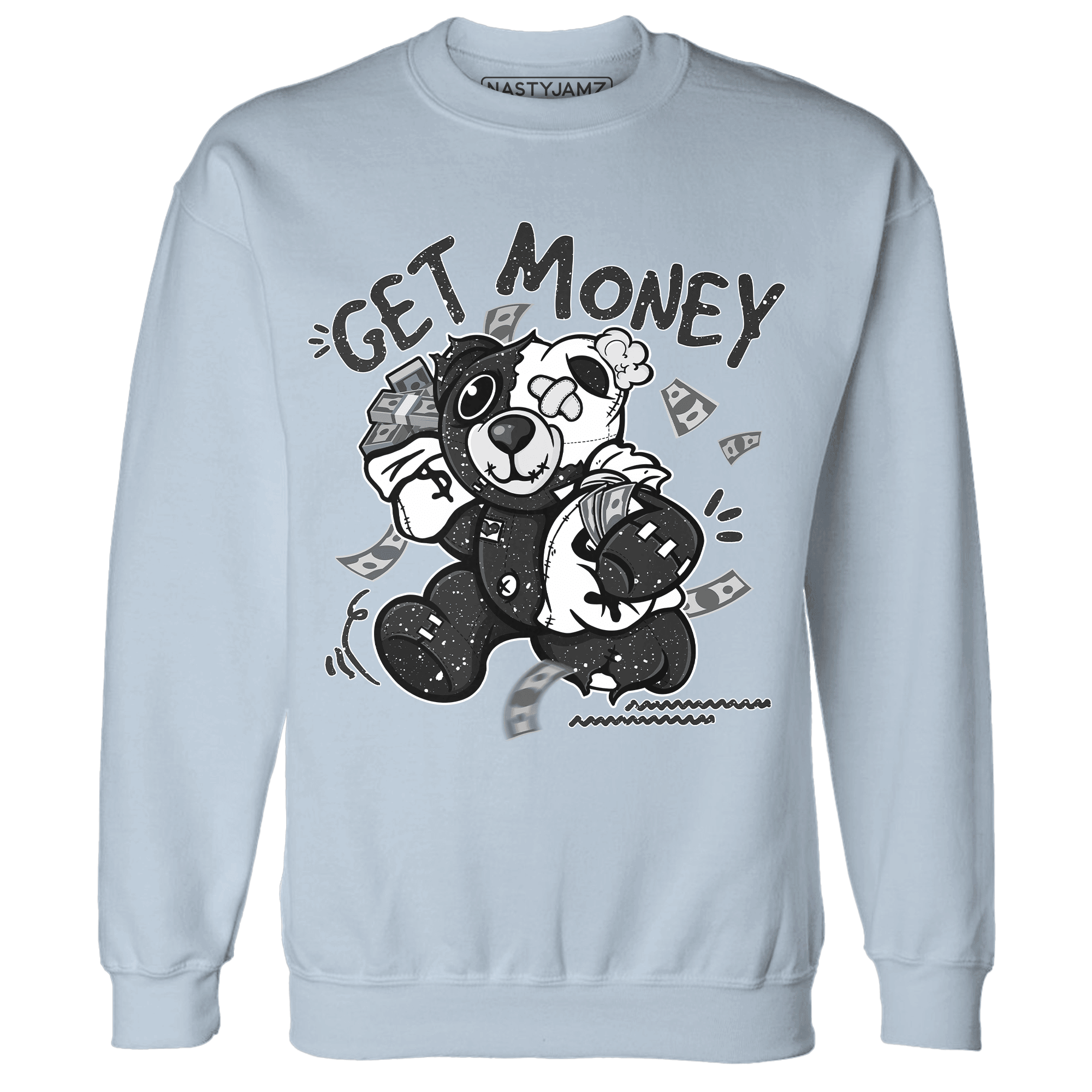 Reverse Oreo 6s Sweatshirt Match Get Money BER - NastyJamz