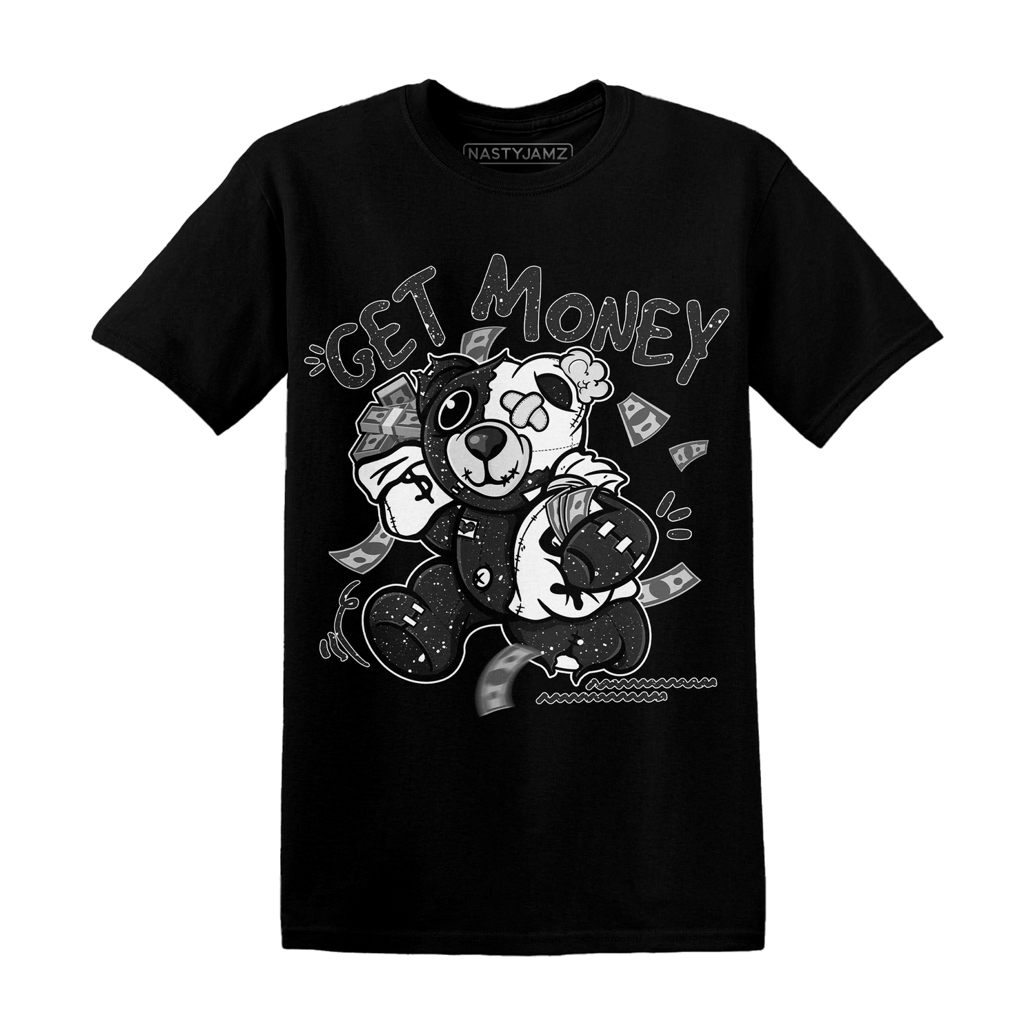 Reverse Oreo 6s T Shirt Match Get Money BER - NastyJamz