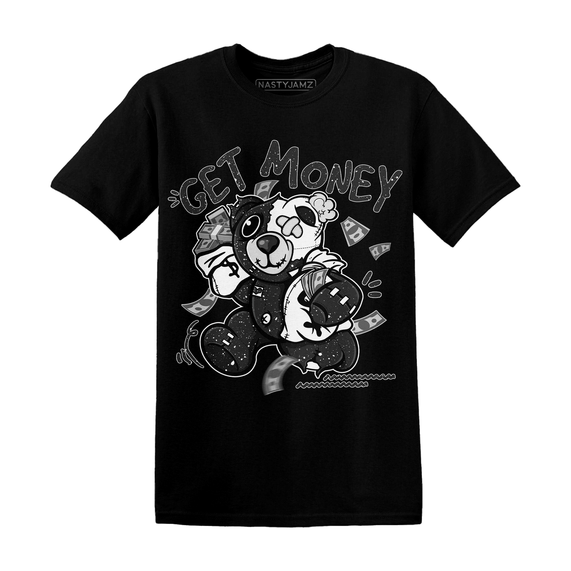 Reverse Oreo 6s T Shirt Match Get Money BER - NastyJamz
