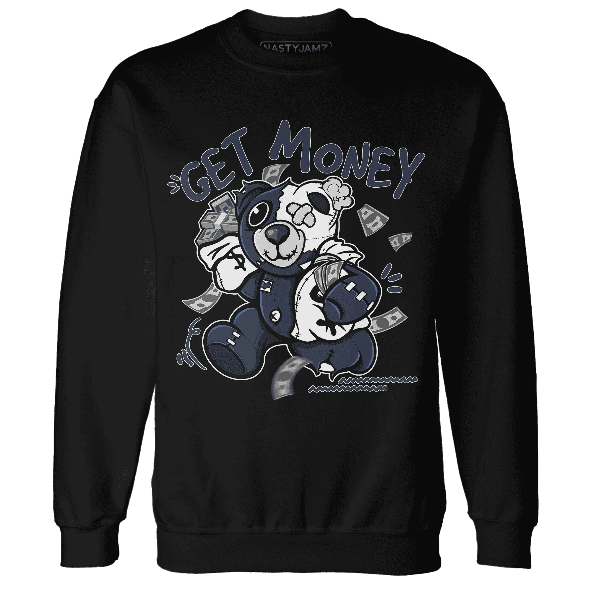 White-Navy-6s-Sweatshirt-Match-Get-Money-BER