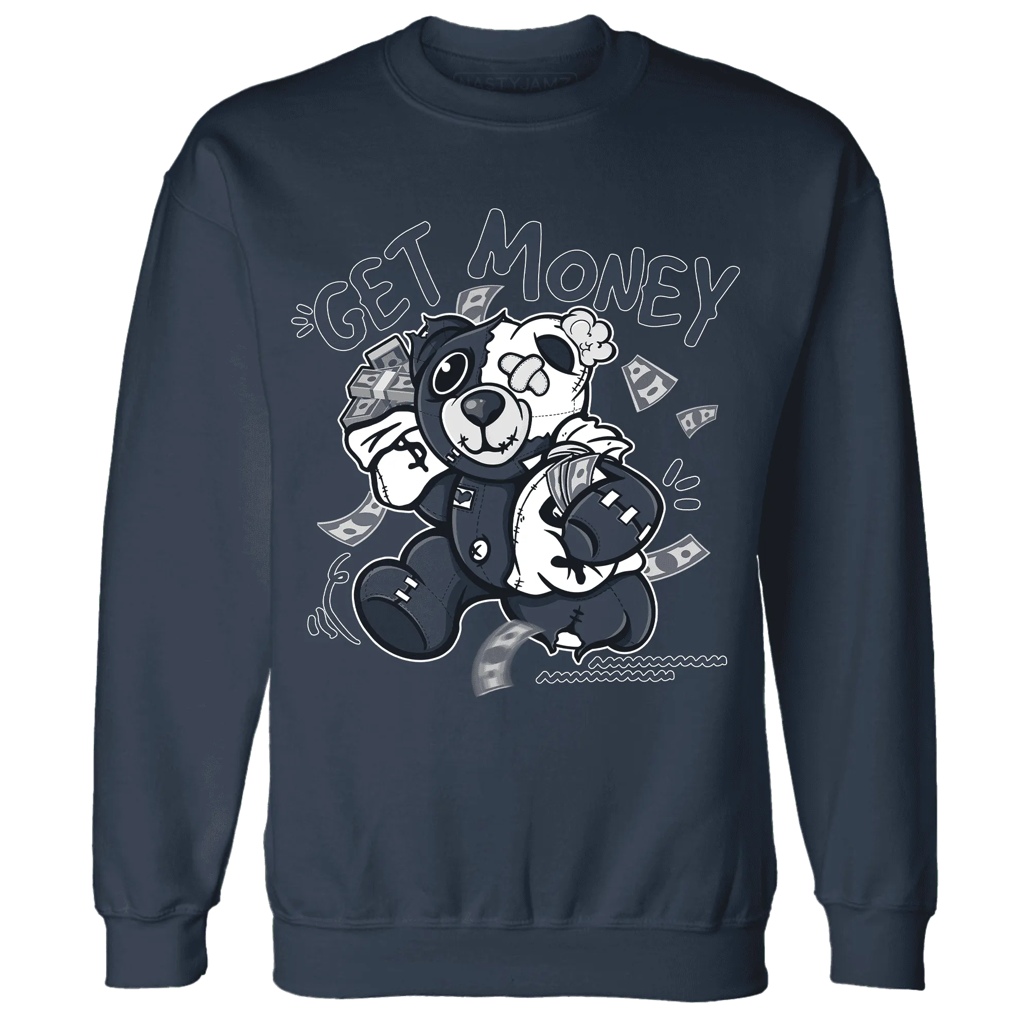 White-Navy-6s-Sweatshirt-Match-Get-Money-BER