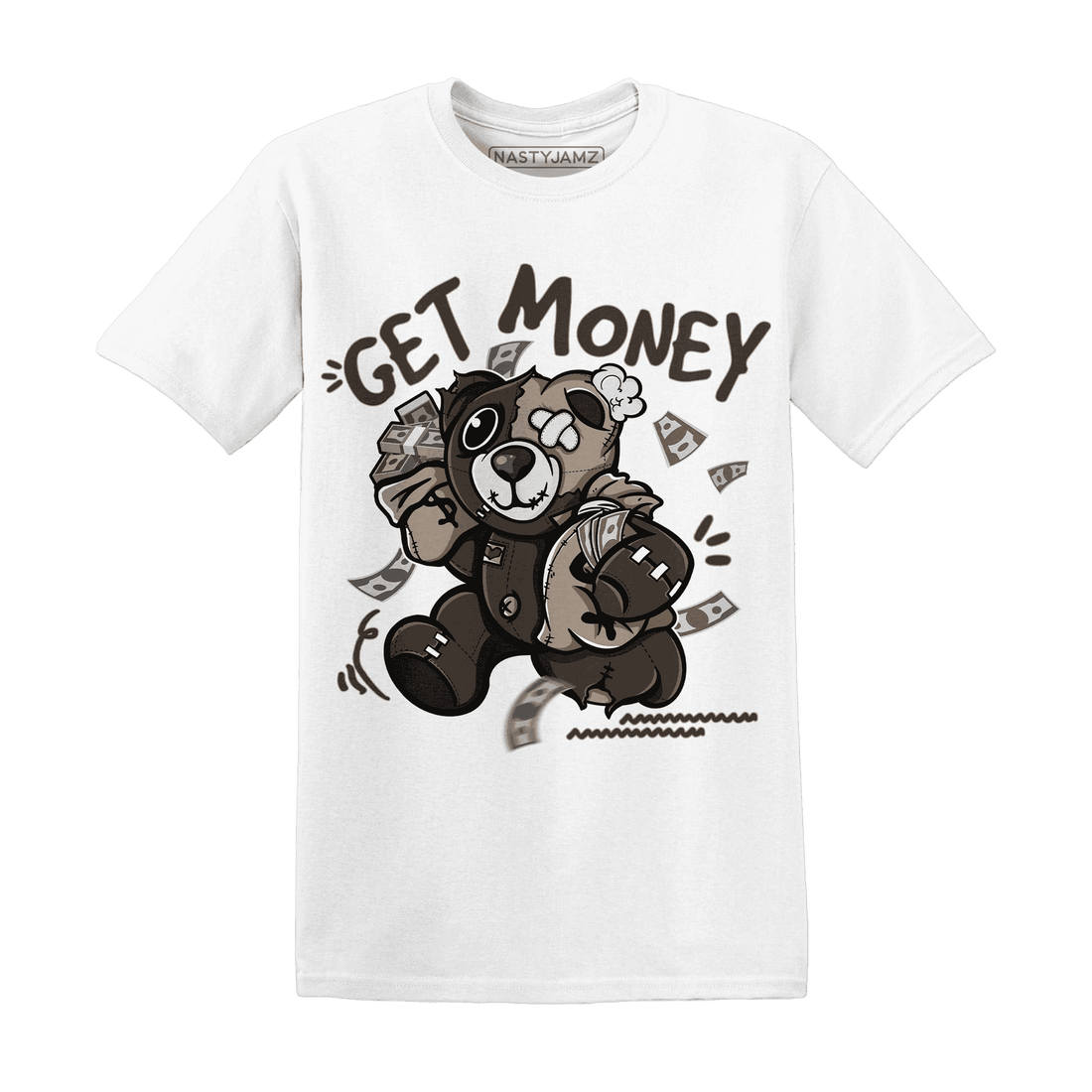 Dunk Low Baroque Brown T Shirt Match Get Money BER - NastyJamz