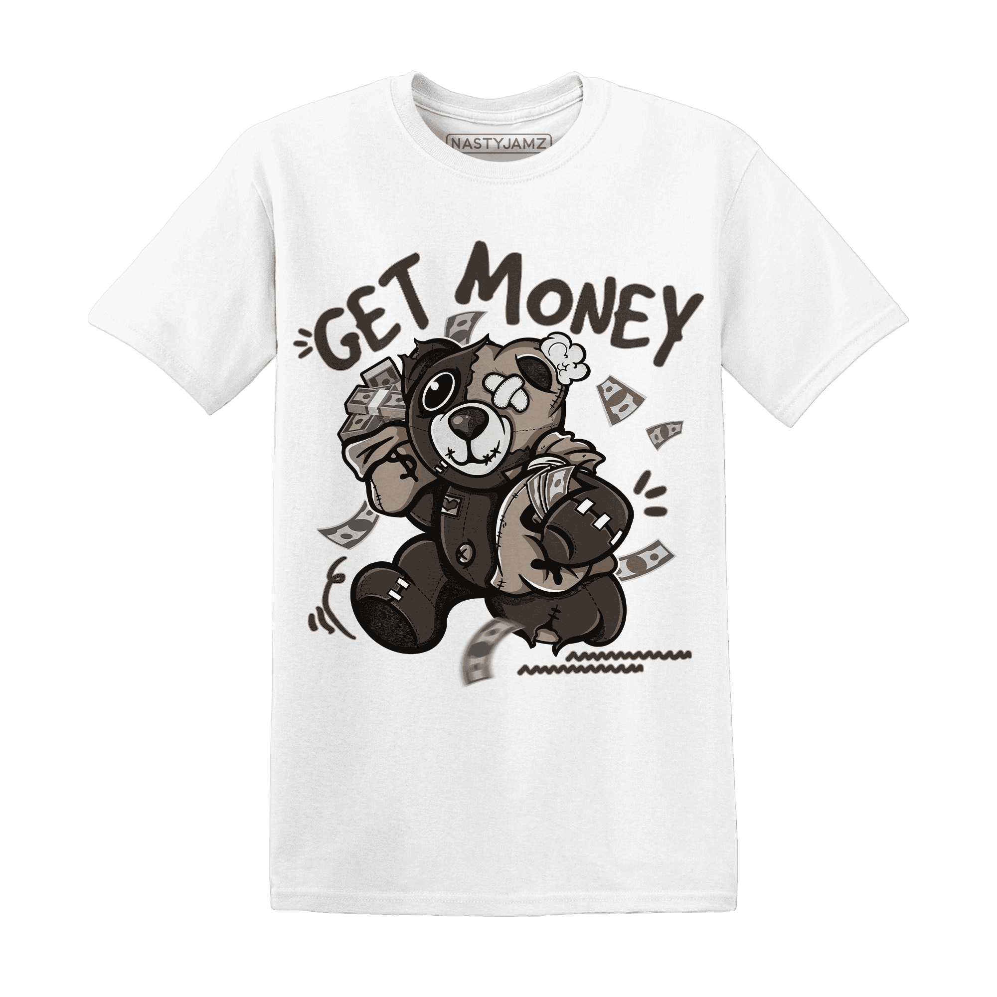 Dunk Low Baroque Brown T Shirt Match Get Money BER - NastyJamz