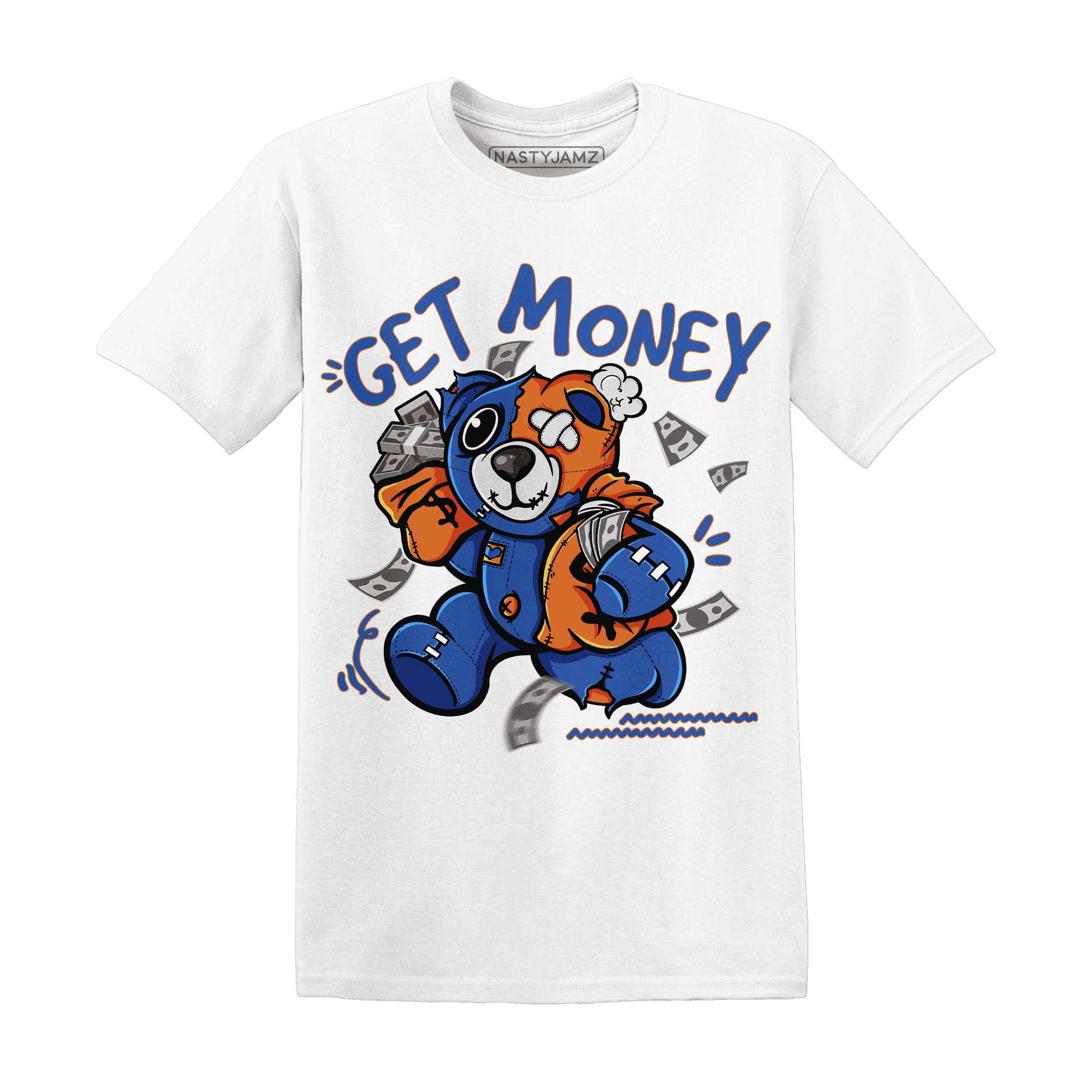 Dunk Low Knicks T Shirt Match Get Money BER - NastyJamz