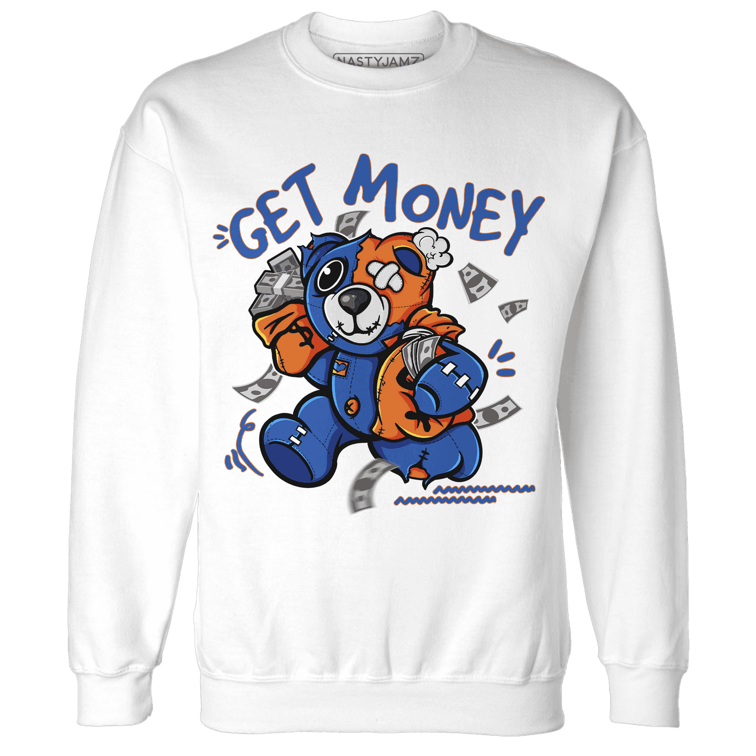 Dunk Low Knicks Sweatshirt Match Get Money BER - NastyJamz