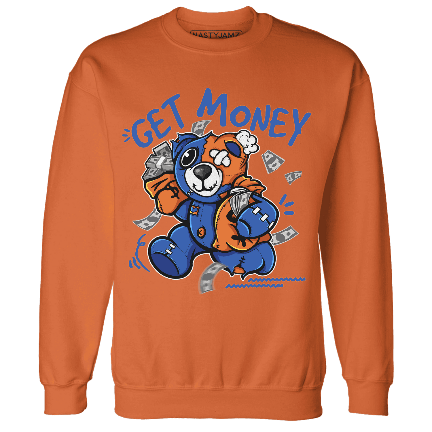 Dunk Low Knicks Sweatshirt Match Get Money BER - NastyJamz