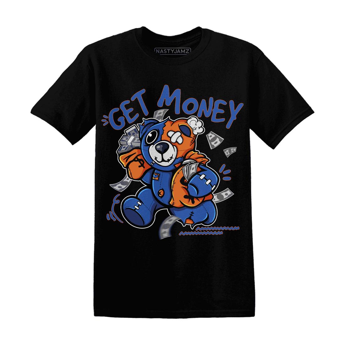 Dunk Low Knicks T Shirt Match Get Money BER - NastyJamz