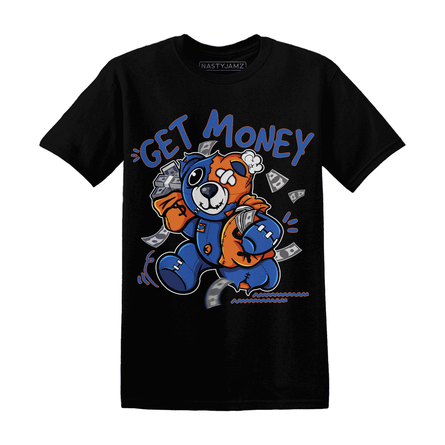 Dunk Low Knicks T Shirt Match Get Money BER - NastyJamz