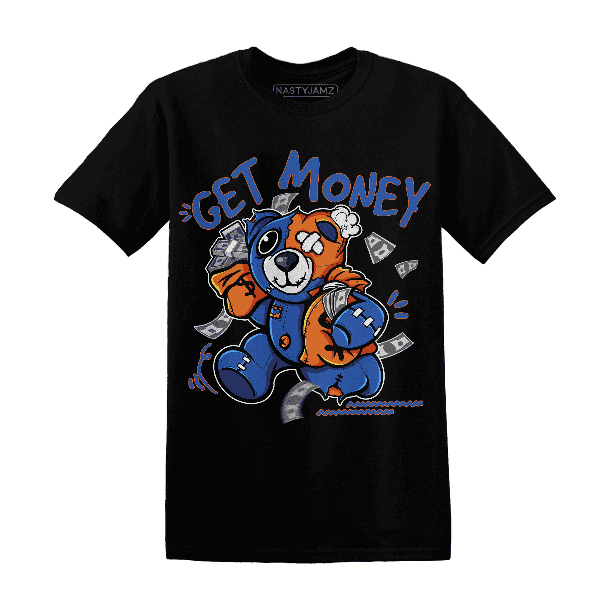 Dunk Low Knicks T Shirt Match Get Money BER - NastyJamz