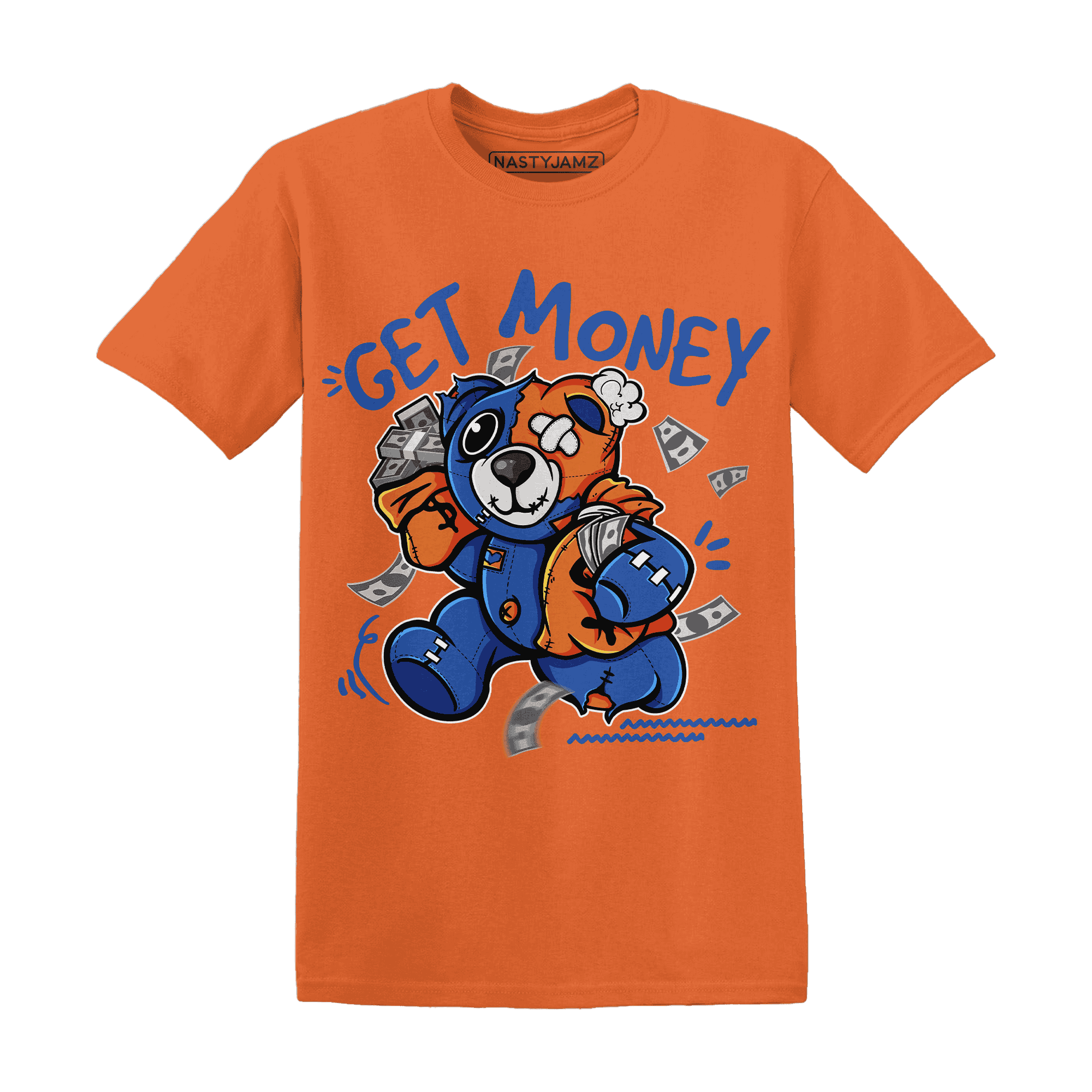 Dunk Low Knicks T Shirt Match Get Money BER - NastyJamz