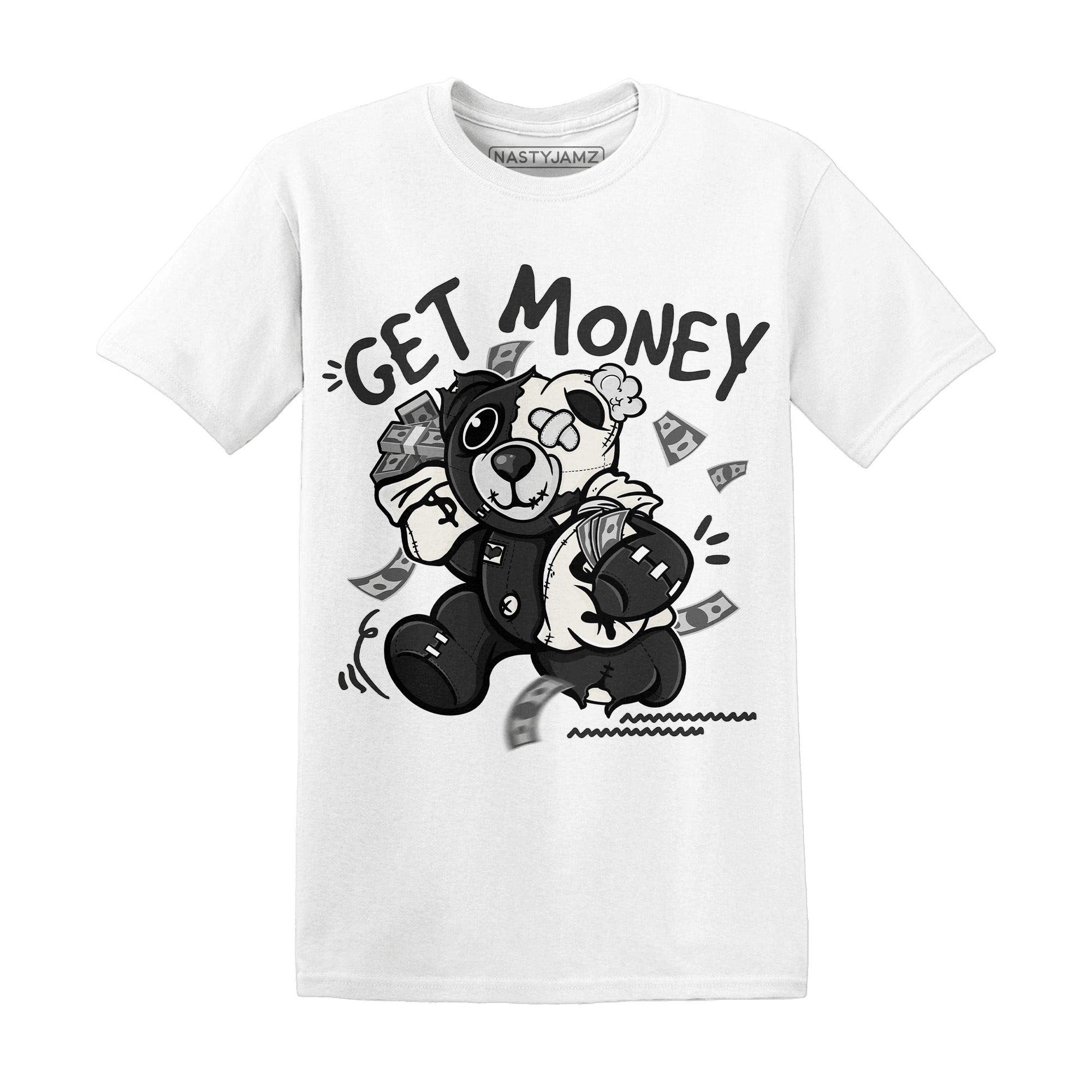 Jumman Jack University Red T Shirt Match Get Money BER - NastyJamz