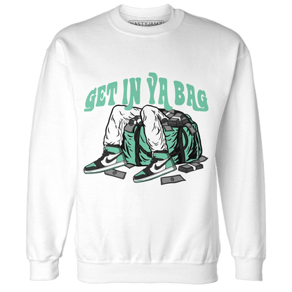 High OG Green Glow 1s Sweatshirt Match Get Ya In Bag - NastyJamz