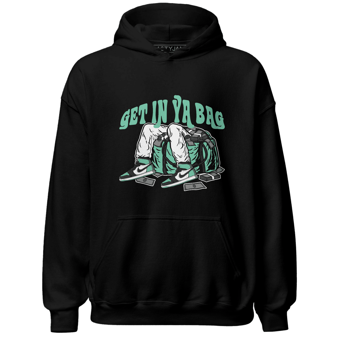 High OG Green Glow 1s Hoodie Match Get Ya In Bag - NastyJamz