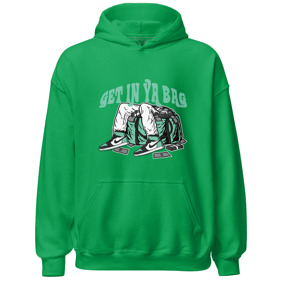 High OG Green Glow 1s Hoodie Match Get Ya In Bag - NastyJamz