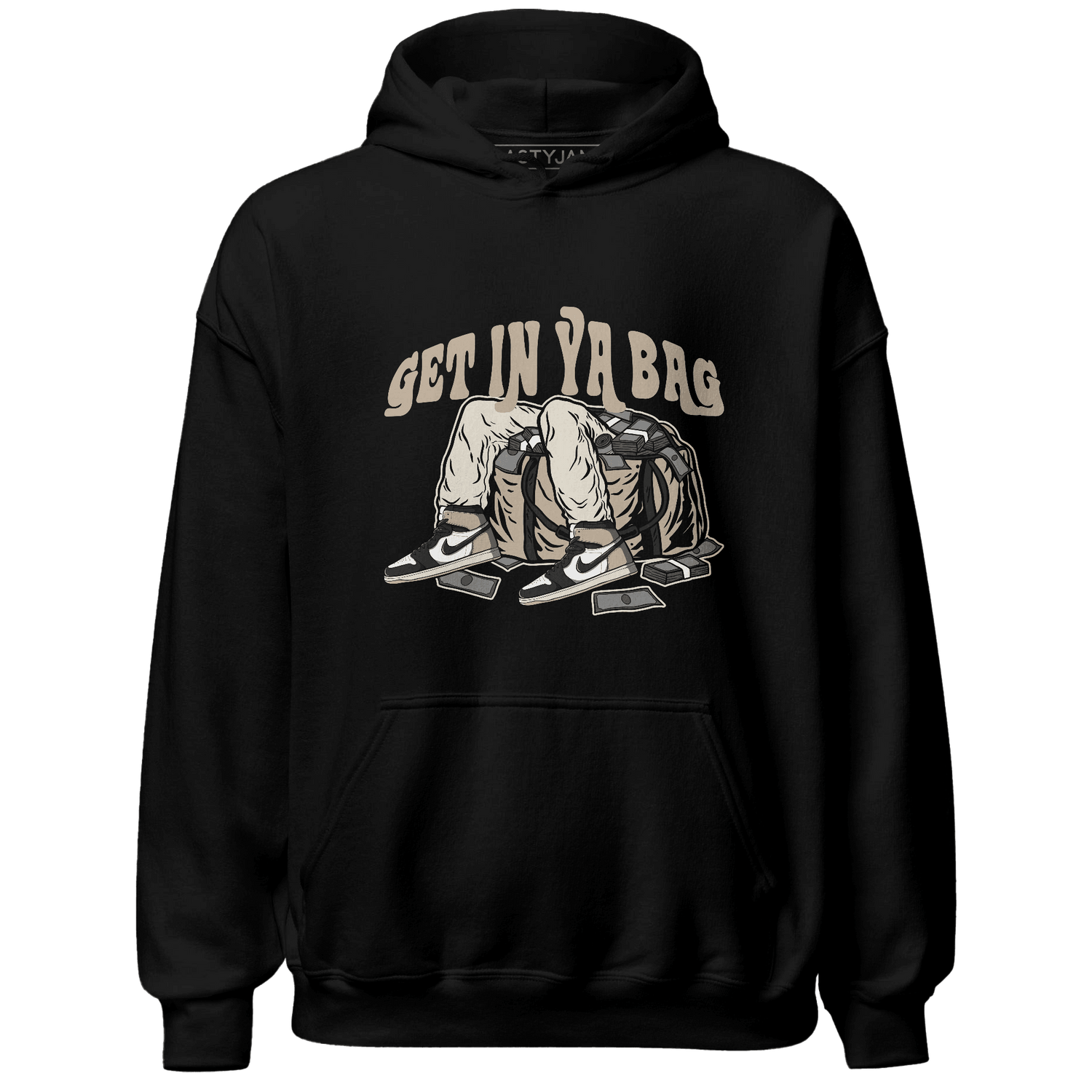 Latte 1s Hoodie Match Get Ya In Bag - NastyJamz