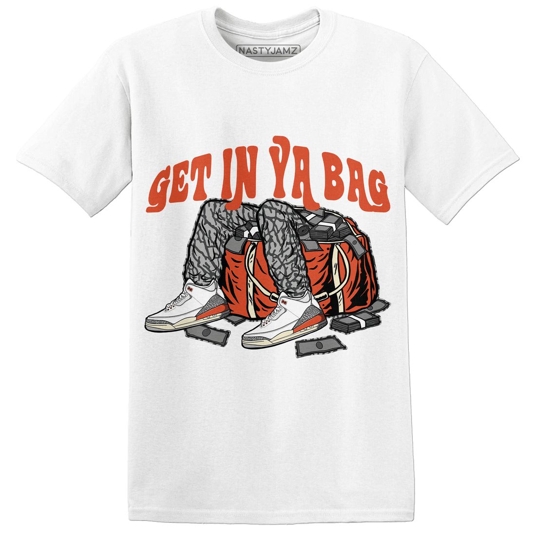Georgia Peach 3s T Shirt Match Get Ya In Bag - NastyJamz