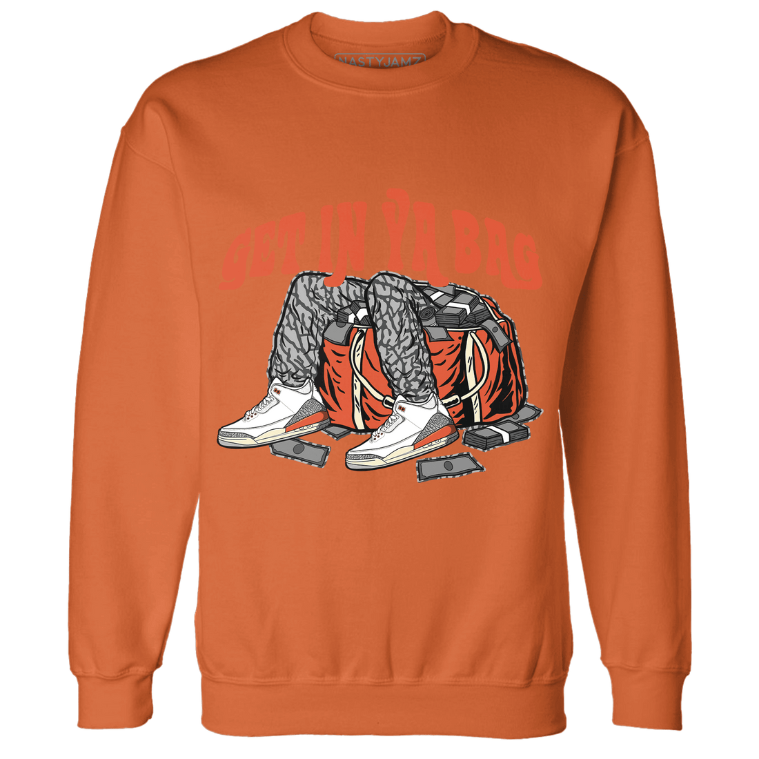 Georgia Peach 3s Sweatshirt Match Get Ya In Bag - NastyJamz