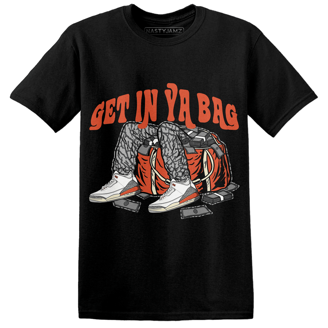 Georgia Peach 3s T Shirt Match Get Ya In Bag - NastyJamz