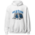 Industrial Blue 4s Hoodie Match Get Ya In Bag - NastyJamz