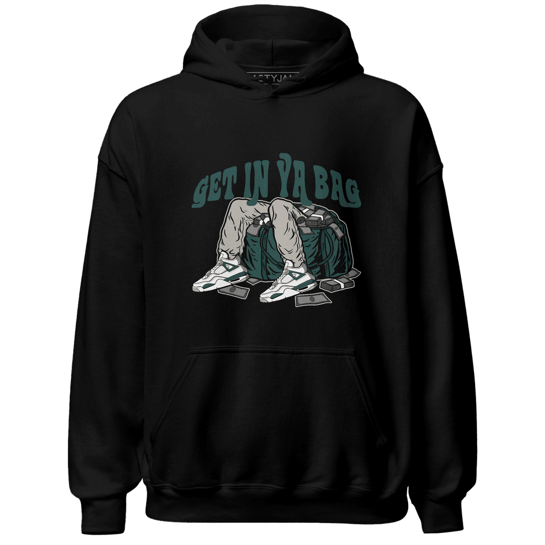Oxidized Green 4s Hoodie Match Get Ya In Bag - NastyJamz