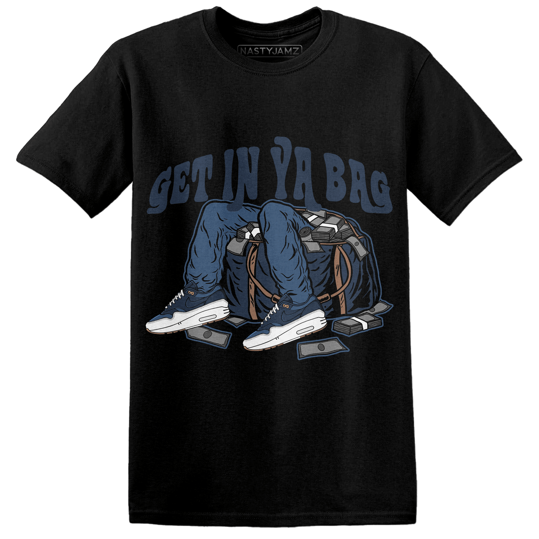 AM 1 86 Jackie Robinson T Shirt Match Get Ya In Bag - NastyJamz