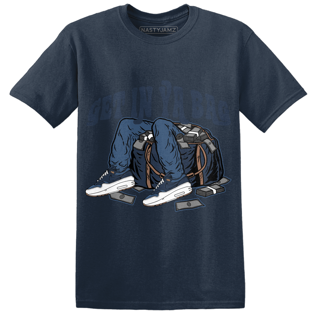 AM 1 86 Jackie Robinson T Shirt Match Get Ya In Bag - NastyJamz