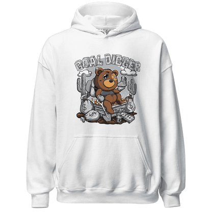Mid Diffused Blue Grey 1s Hoodie Match Goal Digger Planner - NastyJamz