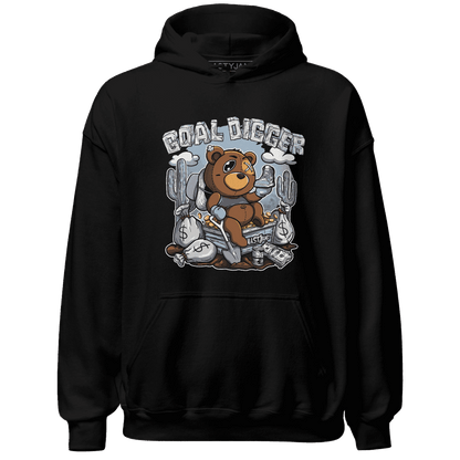 Mid Diffused Blue Grey 1s Hoodie Match Goal Digger Planner - NastyJamz