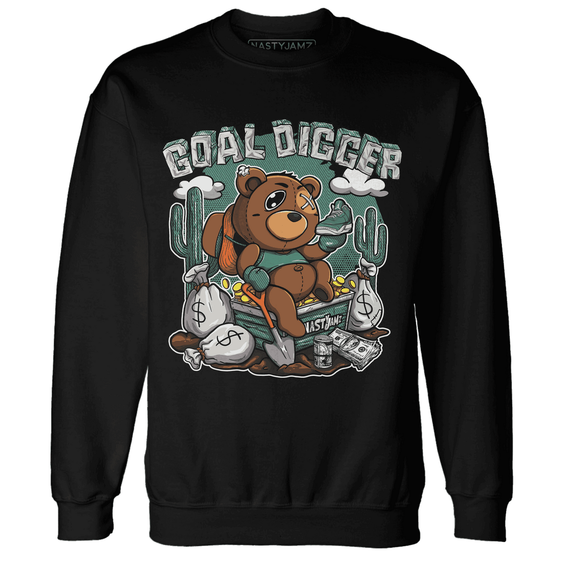 Nina CN Abney 3s Sweatshirt Match Goal Digger Planner - NastyJamz