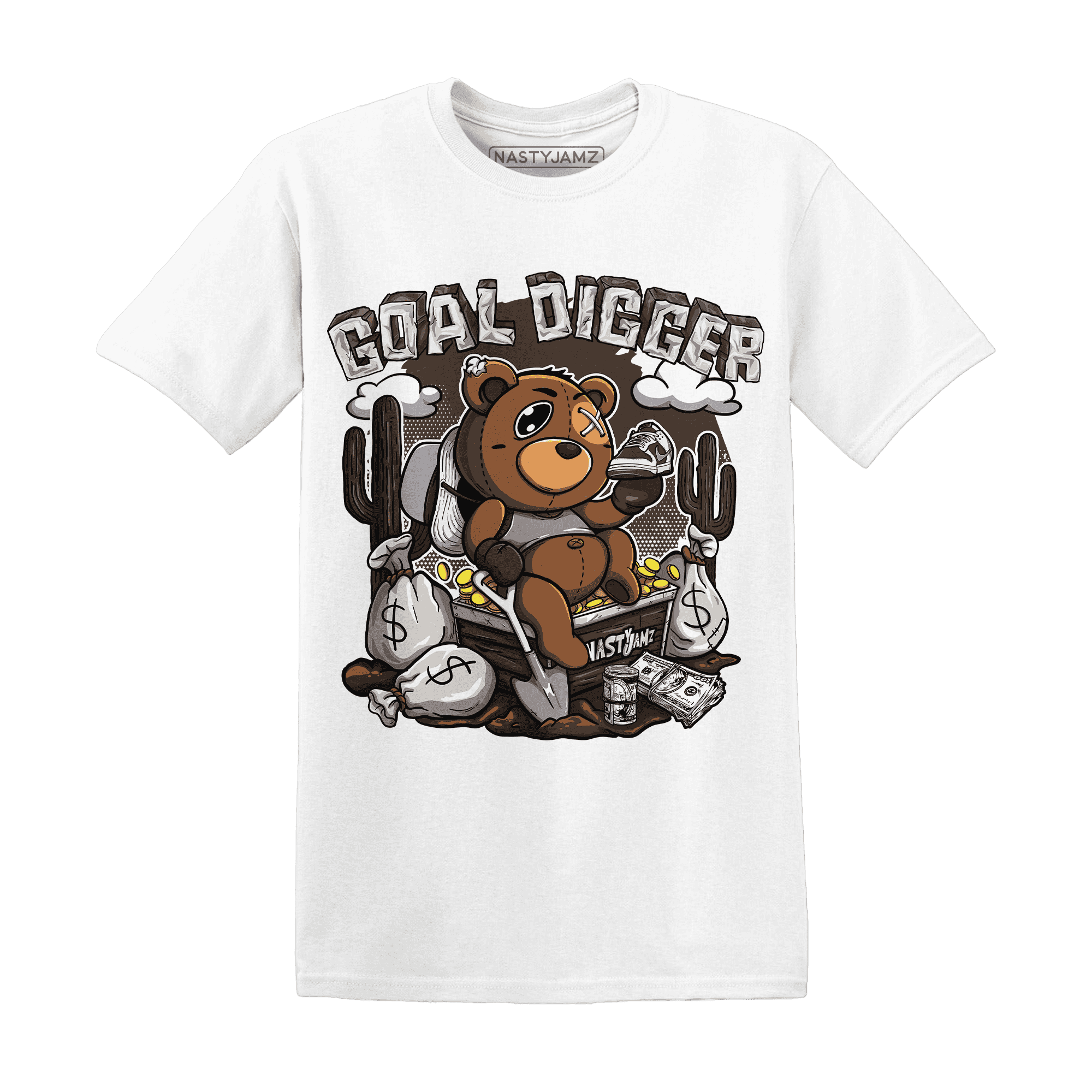 Dunk Low Baroque Brown T Shirt Match Goal Digger Planner - NastyJamz