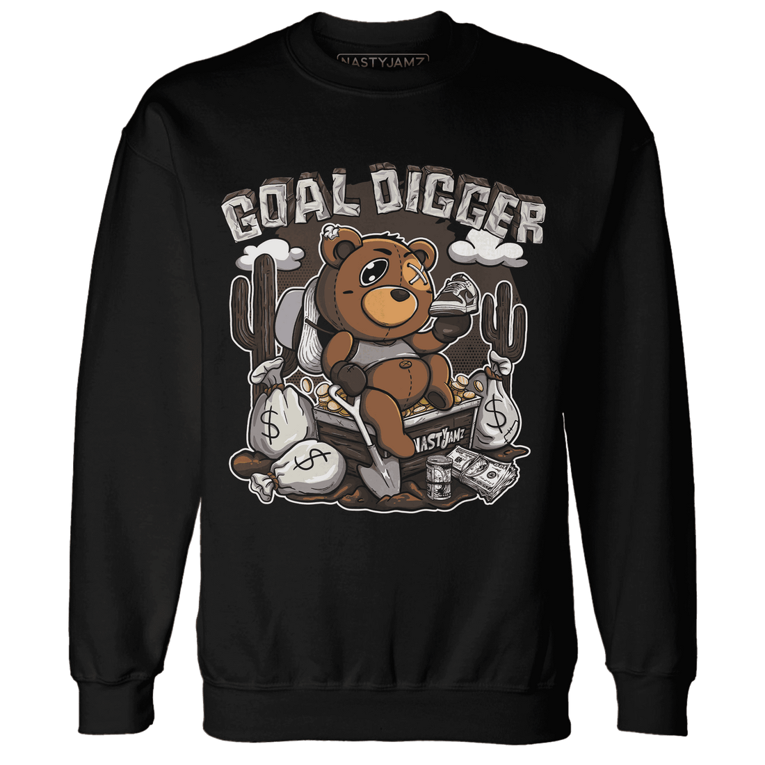 Dunk Low Baroque Brown Sweatshirt Match Goal Digger Planner - NastyJamz