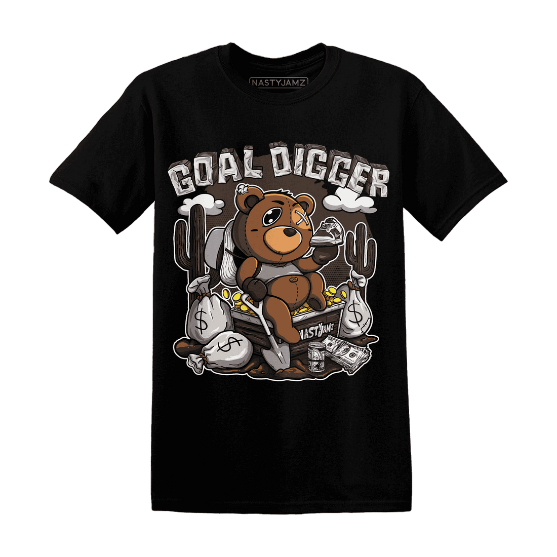 Dunk Low Baroque Brown T Shirt Match Goal Digger Planner - NastyJamz