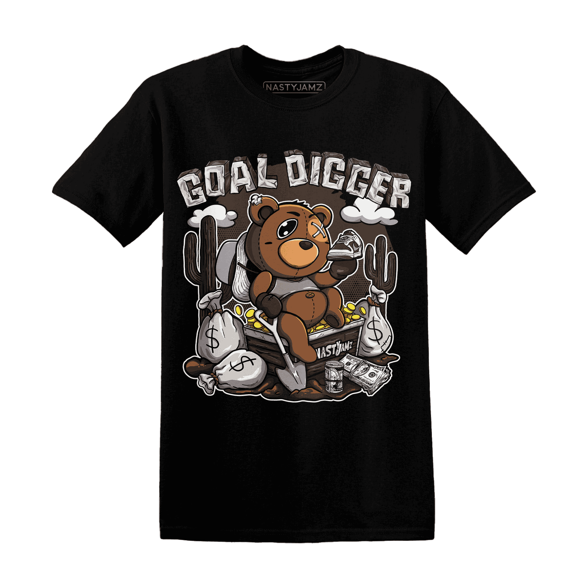 Dunk Low Baroque Brown T Shirt Match Goal Digger Planner - NastyJamz