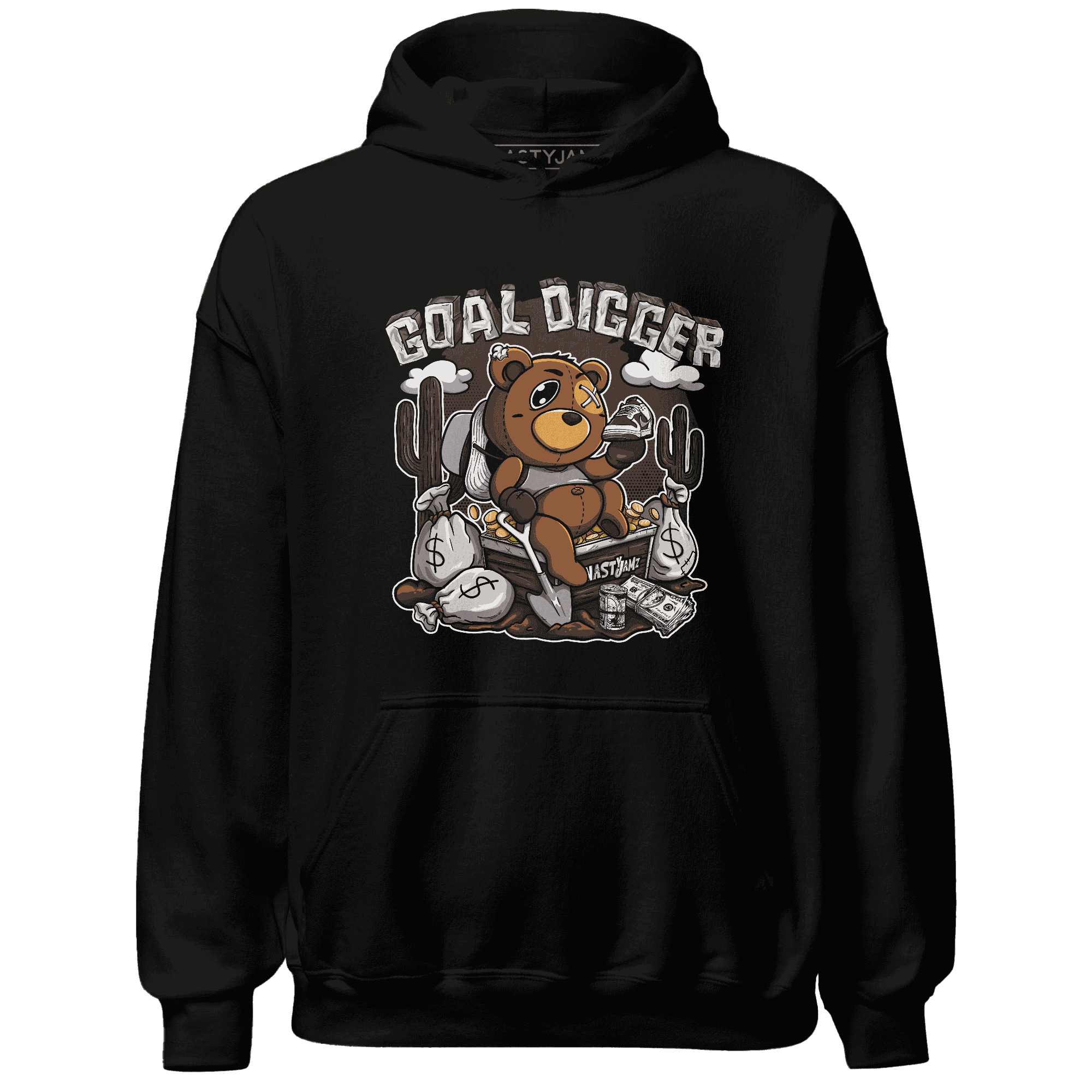 Dunk Low Baroque Brown Hoodie Match Goal Digger Planner - NastyJamz