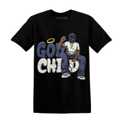 Low-Diffused-Blue-11s-T-Shirt-Match-God-Child