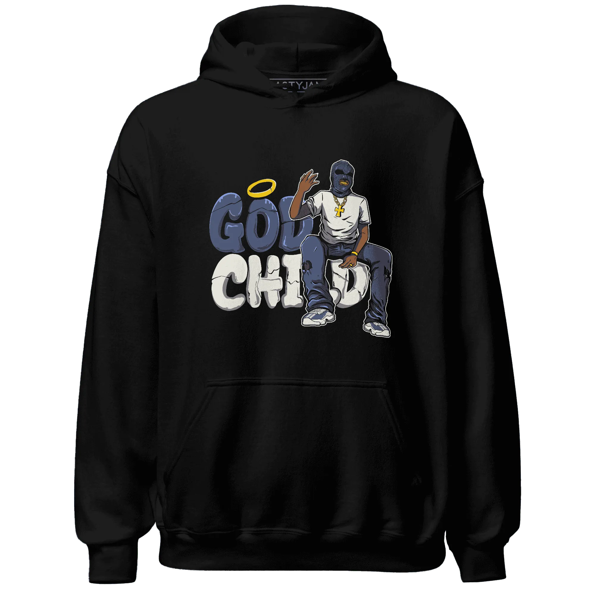 Low-Diffused-Blue-11s-Hoodie-Match-God-Child