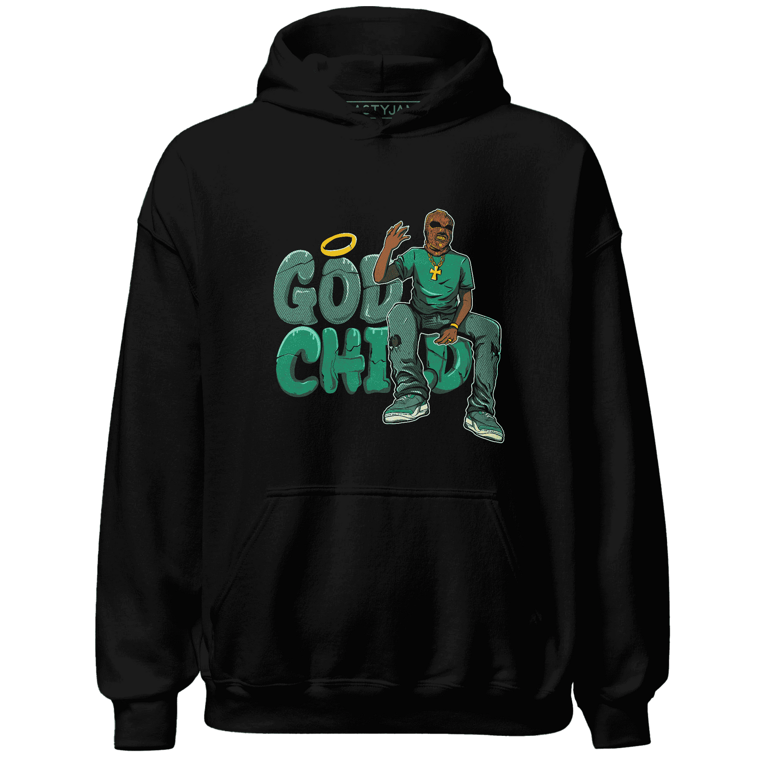 Nina CN Abney 3s Hoodie Match God Child - NastyJamz